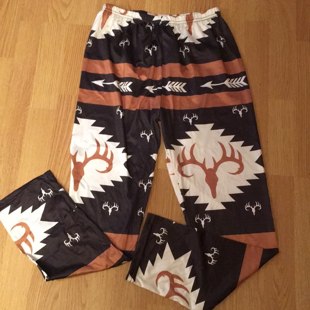 Printed leggings.